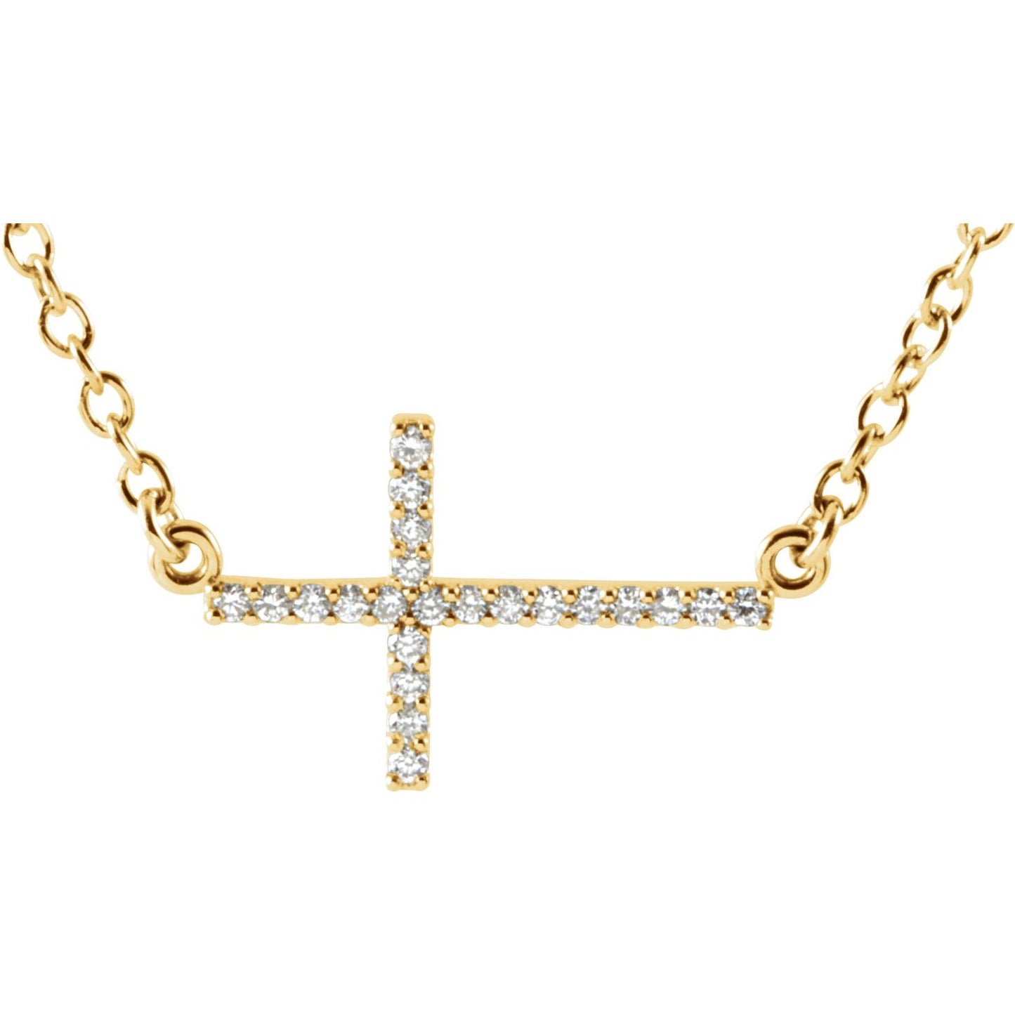 Diamond Cross Necklace