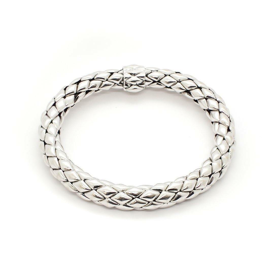 Preowned Chimento Woven Mesh Bracelet