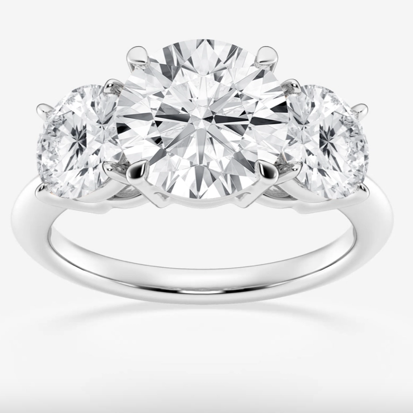 Three Stone Engagement Ring – Certified Jewelers