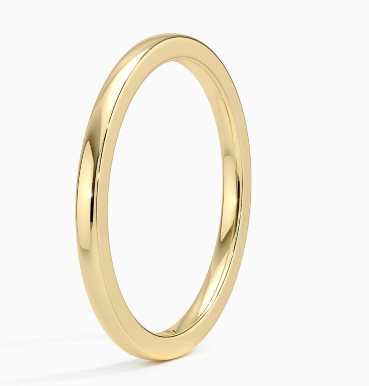 14k Yellow Gold Band