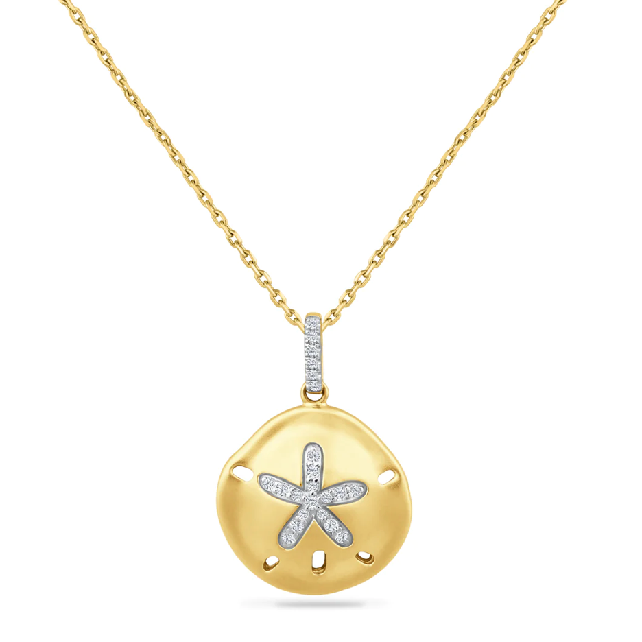 Small Sand Dollar Necklace