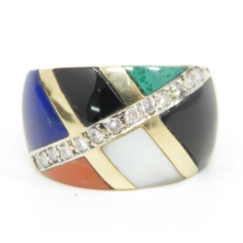 Vintage A. Grossbardt Multi Color Ring