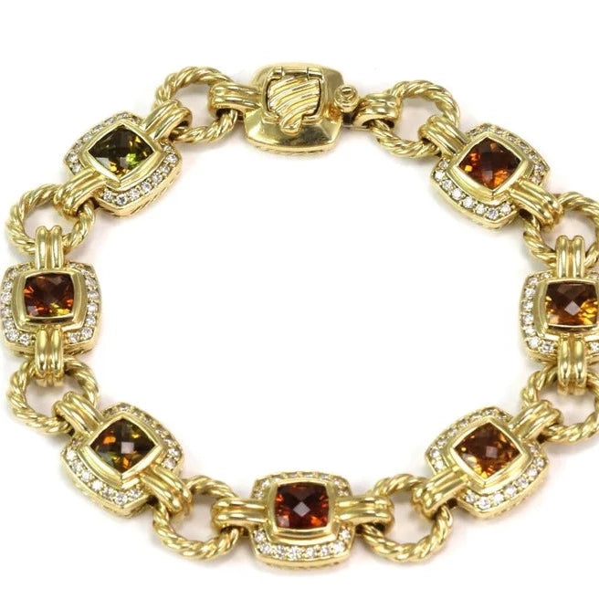 Vintage David Yurman Citrine Bracelet