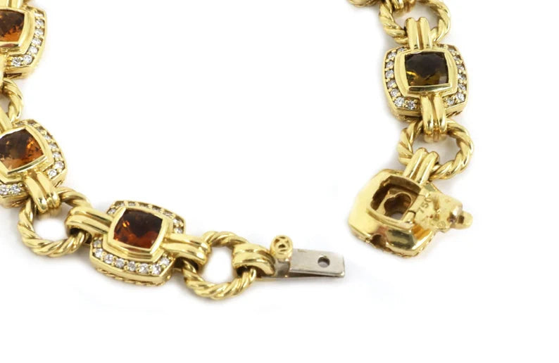 Vintage David Yurman Citrine Bracelet