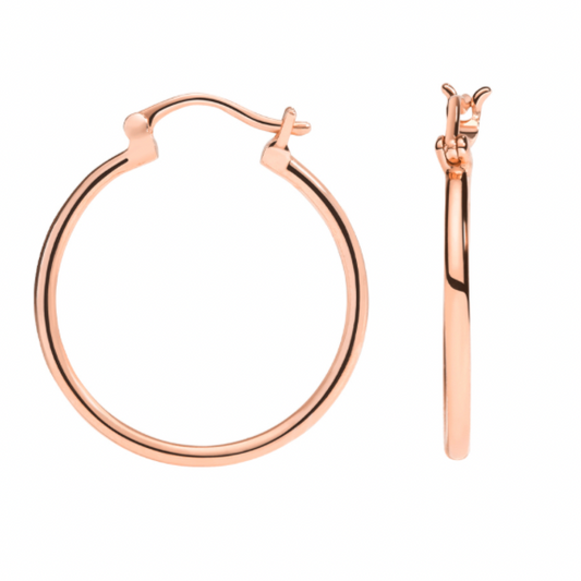 Rose Gold Classic Hoop