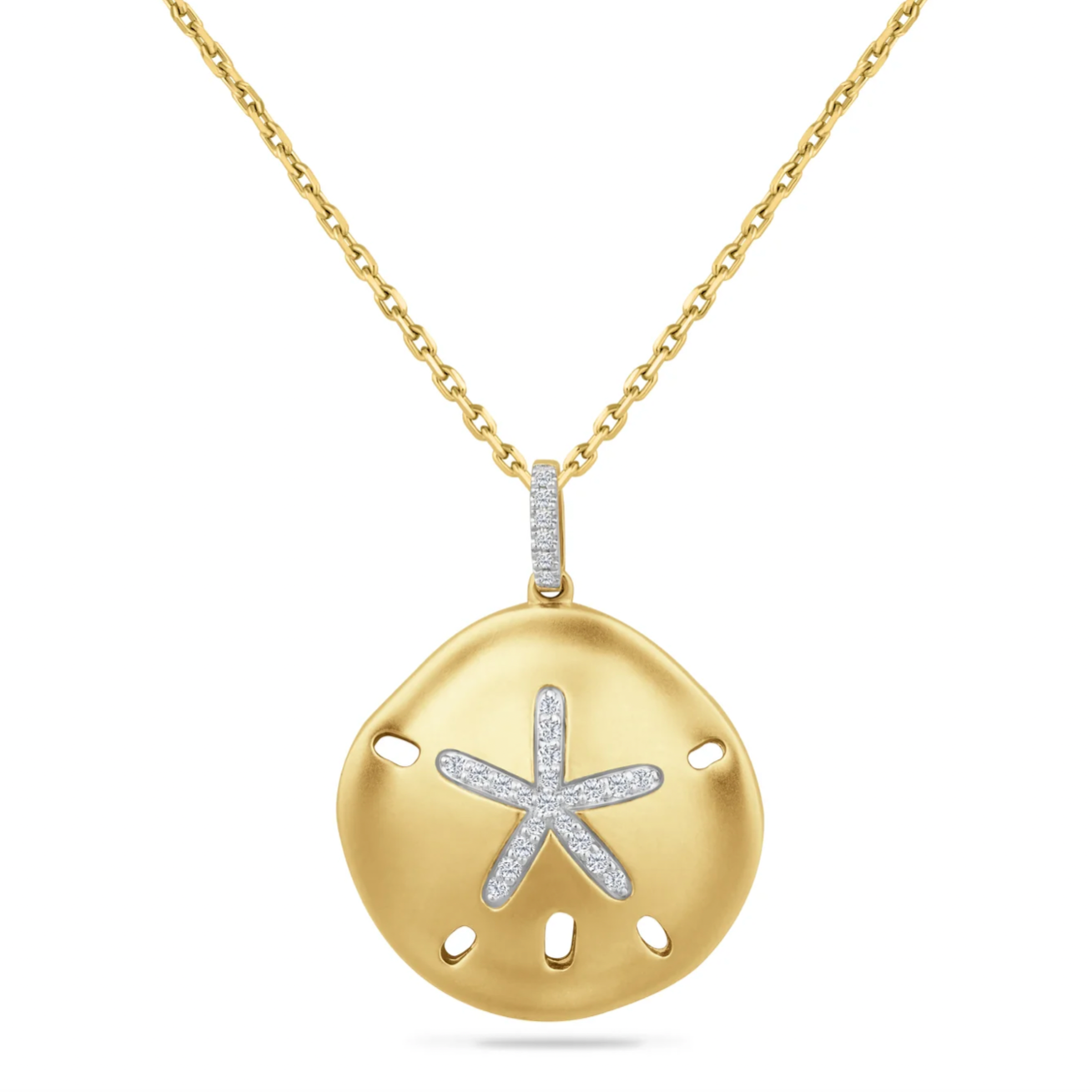 Large Sand Dollar Necklace