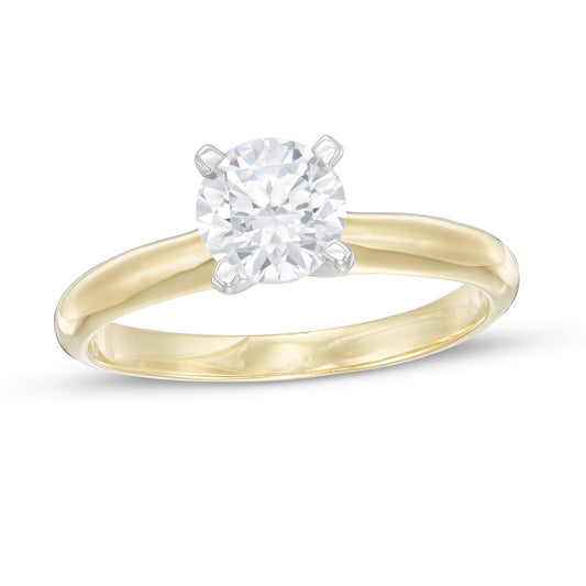 Round Diamond Engagement Ring