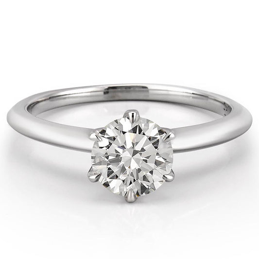 Round Diamond Engagement Ring