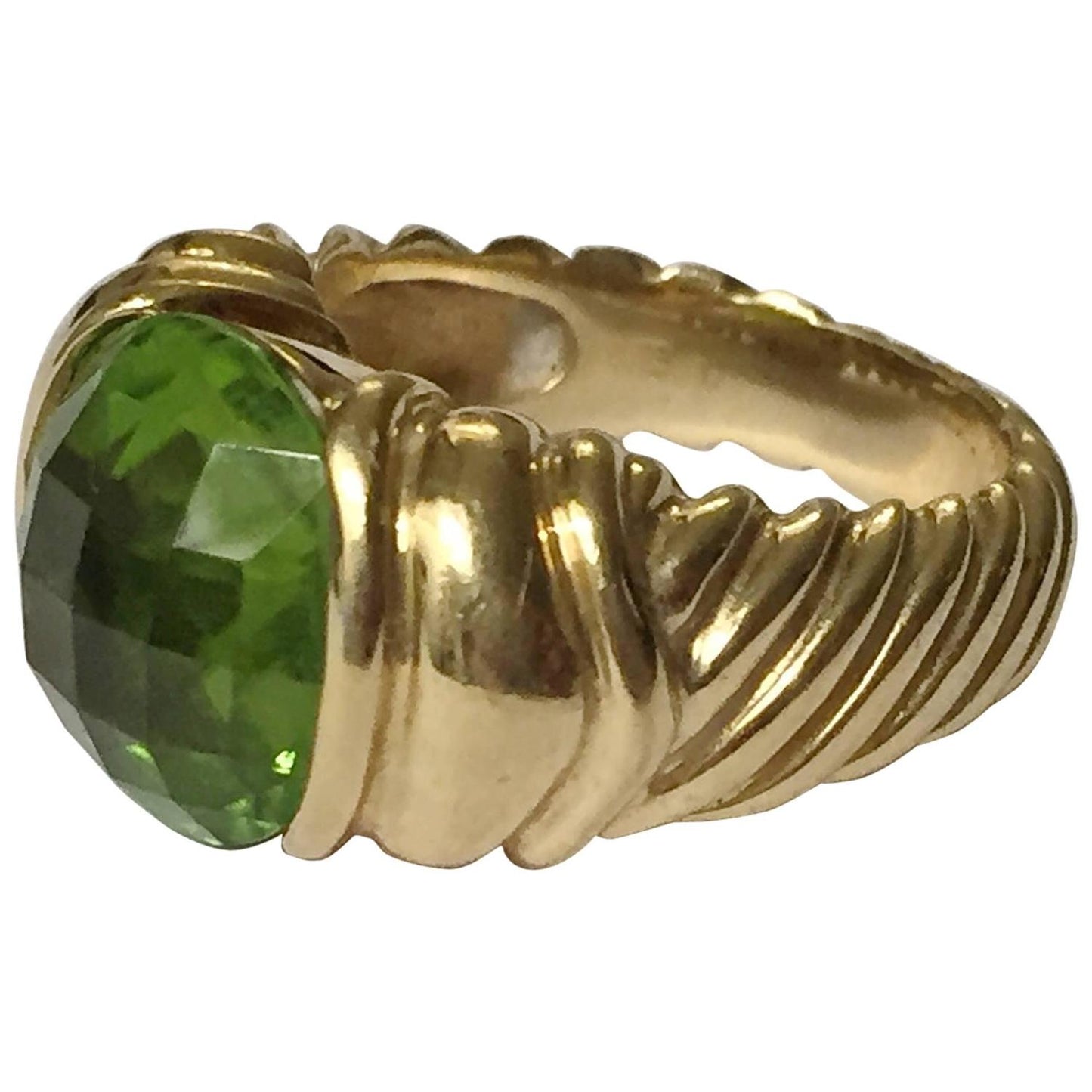 Preowned David Yurman Peridot Ring