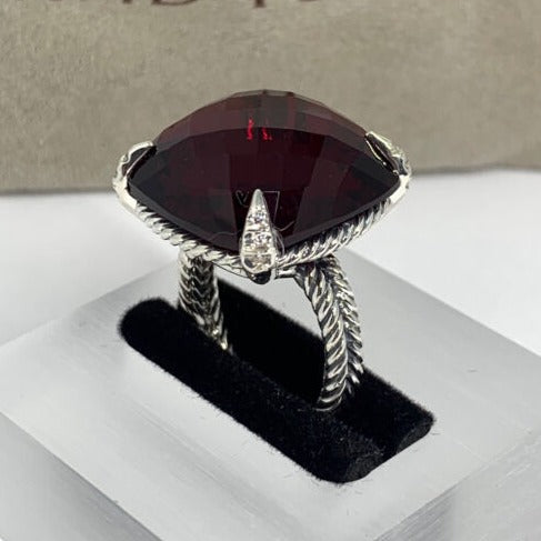 Preowned David Yurman Garnet Ring