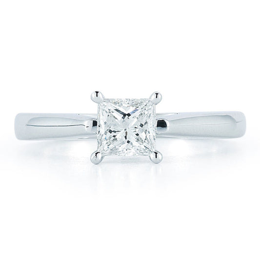 Princess Diamond Engagement Ring