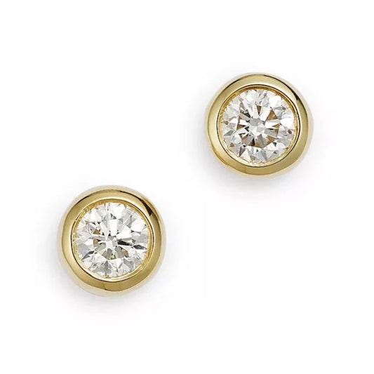 Preowned Roberto Coin Diamond Stud Earrings